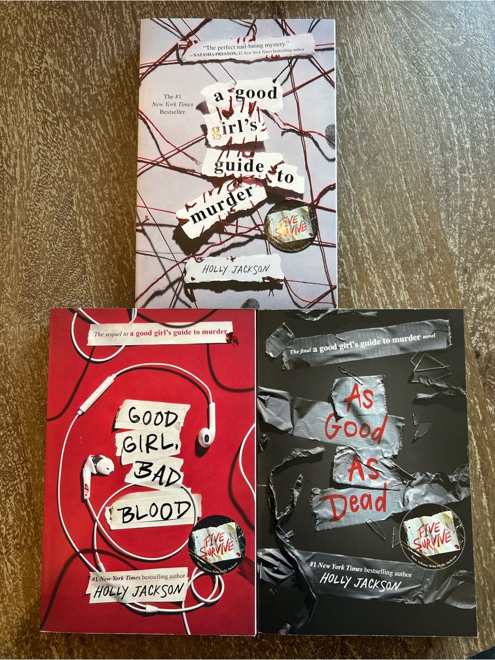 "A Good Girl's Guide to Murder" Trilogy